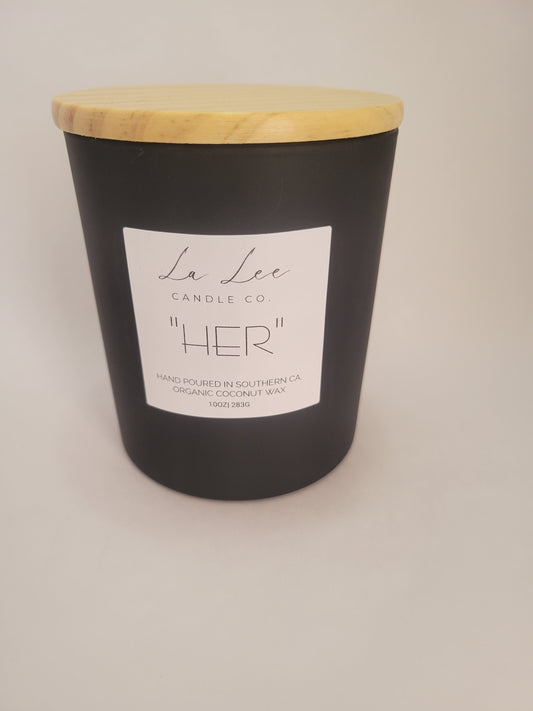 "HER" 10 OZ CANDLE